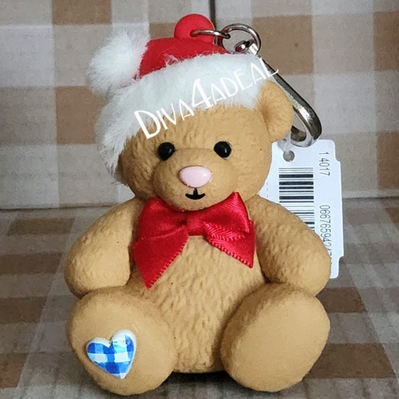 Bath & Body Works Christmas FESTIVE TEDDY BEAR Pocketbac Holder - Picture 1 of 2